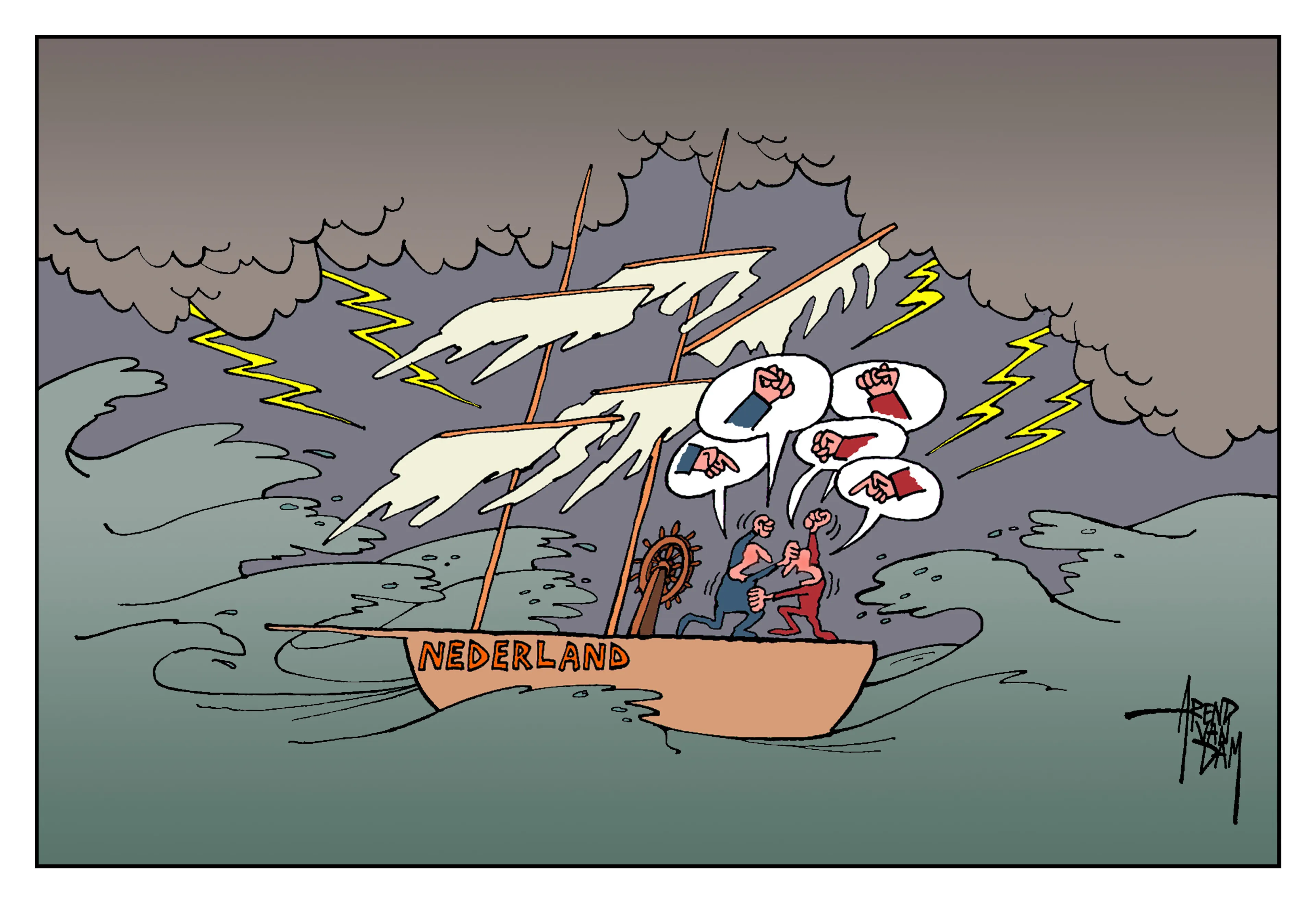NederlandStuurloos(KabinetsCrisis)